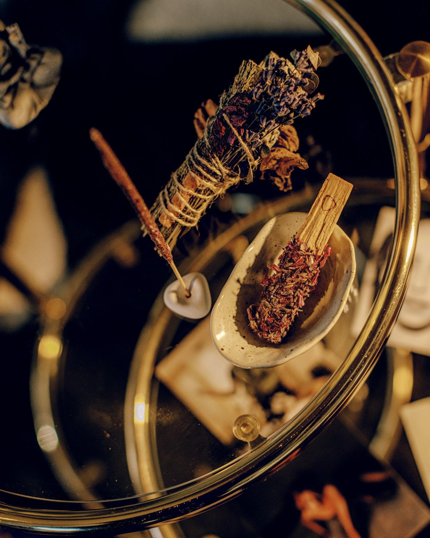 Palo Santo Stick with Lavender & Violet | Alright, Go Rest