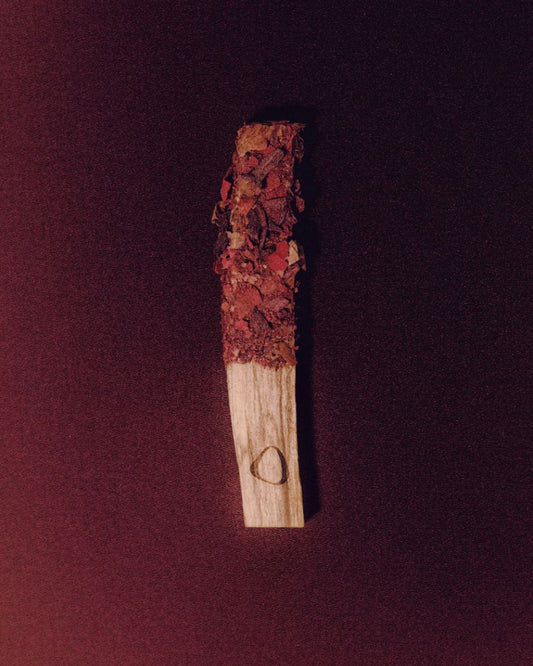Palo Santo Stick with Rose, Hibiscus & Clove | A Little Warmer